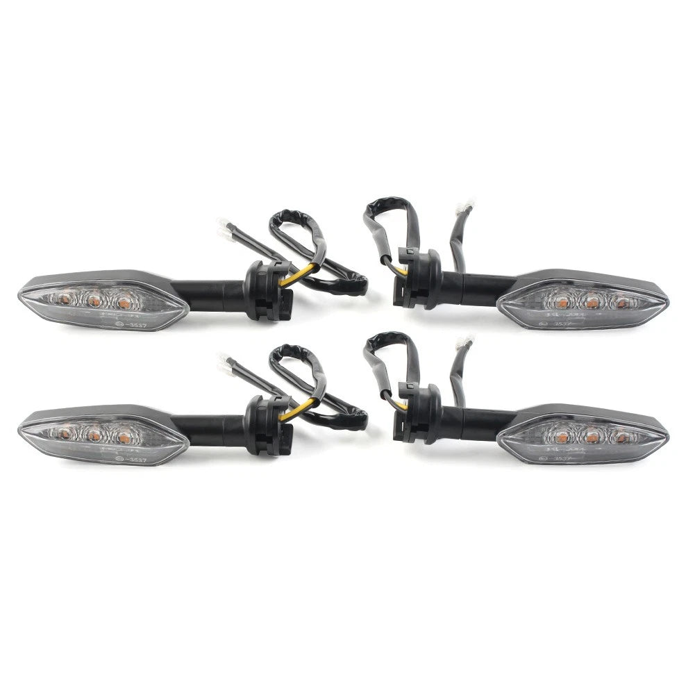 2X LED Turn Signal Indicator for Yamaha FZ 16 (2008–2016) - Clear