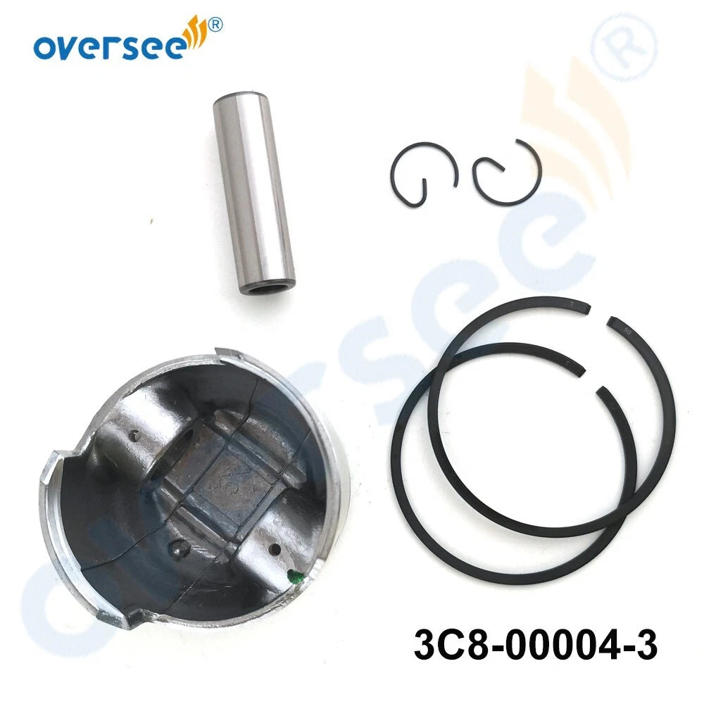 Piston Kit +0.5MM for Tohatsu 40 50HP M40D M50D (3C8-00004-3, 779-96152)