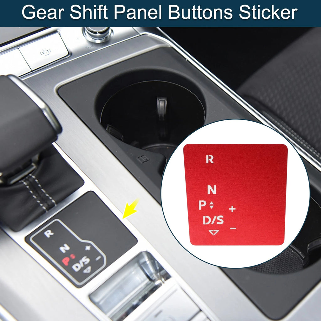 Gear Shift Panel Buttons Replacement for Audi A6 S6 A7 S7 Q7 SQ7 (2020–2023)