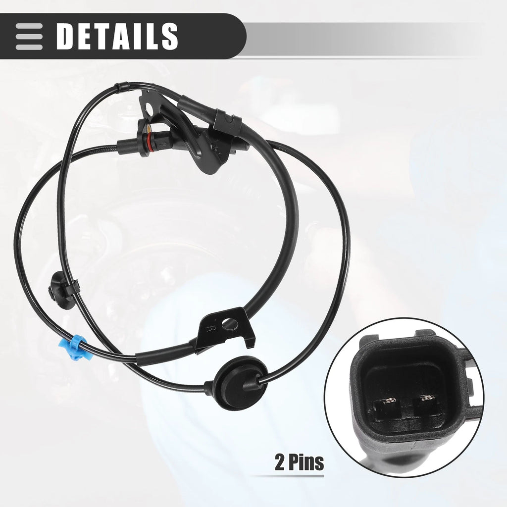 2X ABS Wheel Speed Sensor for Mitsubishi Lancer Outlander (2002–2019)