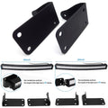 Front Lower Hidden Bumper Mounting Brackets for - 40" Curved LED Light Bar