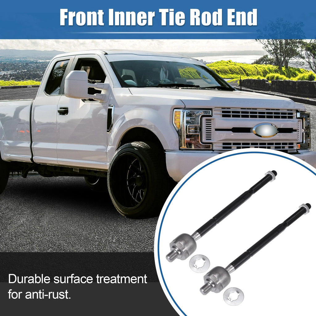 2pcs Front Inner Tie Rod End Link Replacement for Ford Explorer Lincoln MKT (2009–2019)