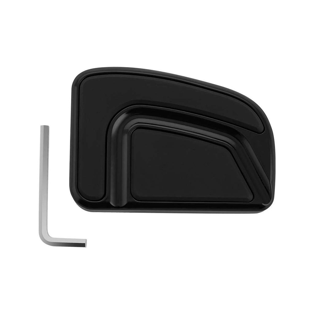 Black Large Brake Pedal for Harley Softail Slim (2012–2017)