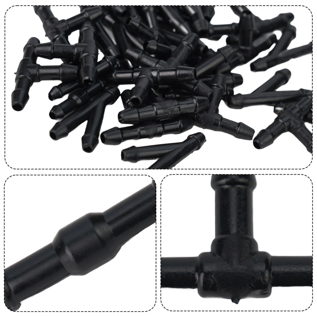 36pcs Hose Connector Wiper Joiner Nozzle Pipe for