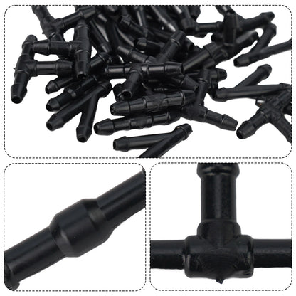 36pcs Hose Connector Wiper Joiner Nozzle Pipe for