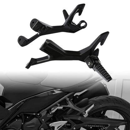 Rear Passenger Footrests Foot Pegs Bracket for Kawasaki Ninja 400 (2018–2024)
