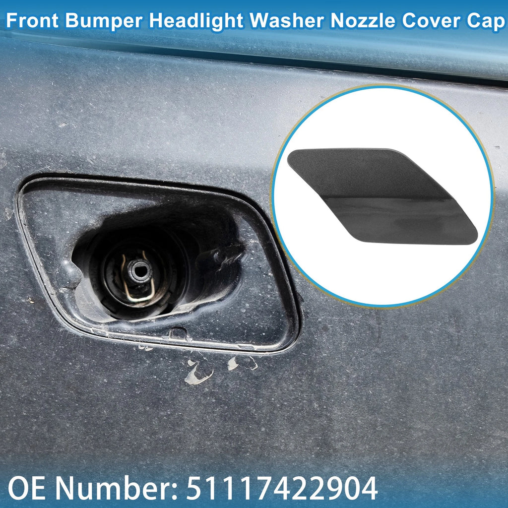 Washer Nozzle Cover Cap Front Right Replacement for BMW X6 (2015–2019)