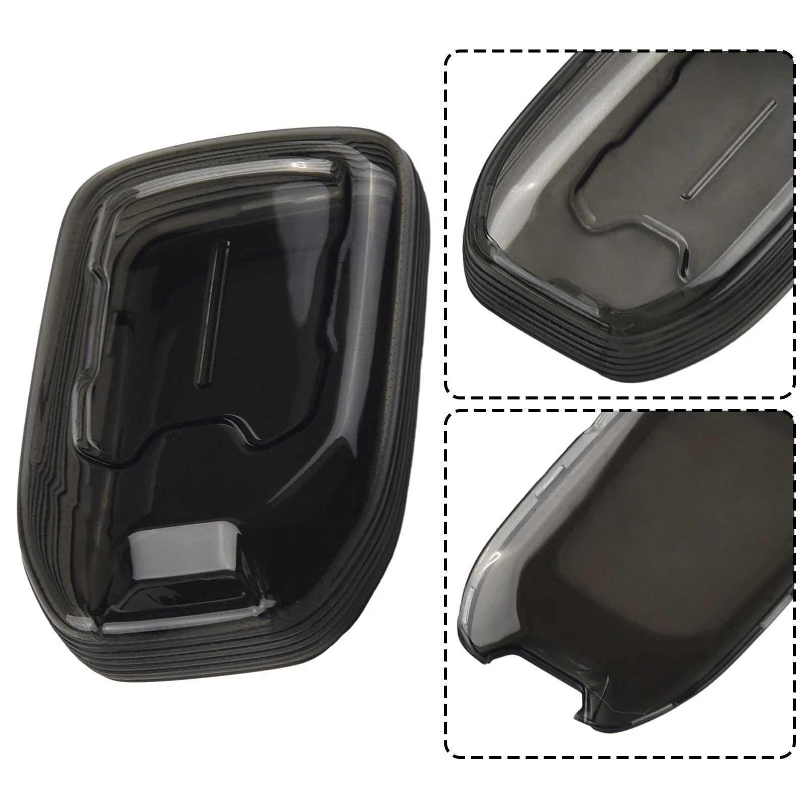 Key Shell for GMC Sierra, Acadia (Smoky Black)