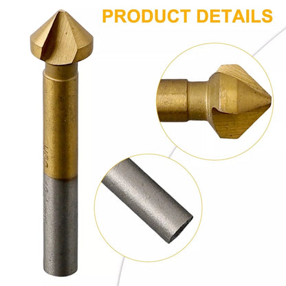 6Pcs Chamfer Cutter Bit Set for Automotive Applications (HSS)