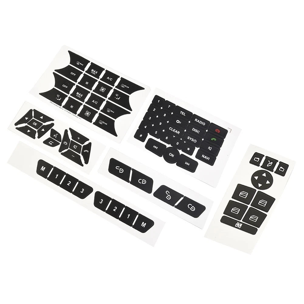 Repair Button Stickers for Mercedes (2007–2014)