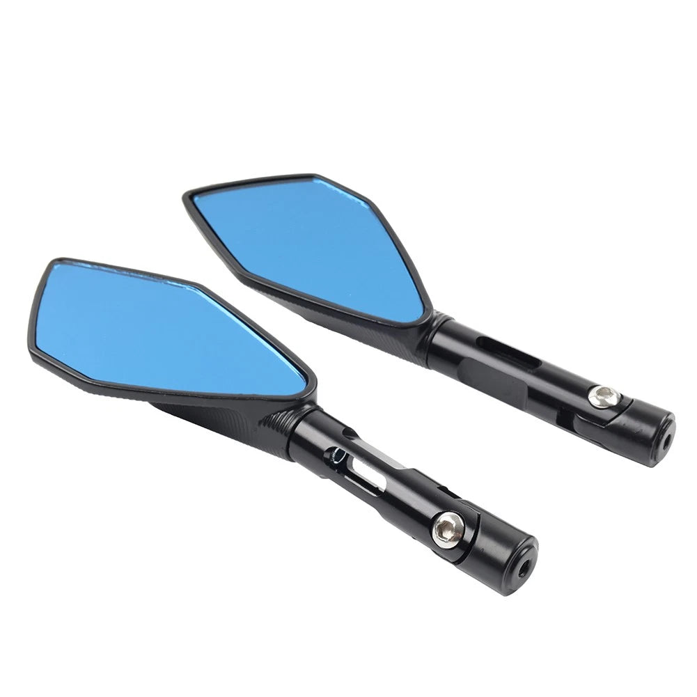 2X Rear Side Mirrors for Honda CBR600F CBR600RR (2009) - Pentagon Style