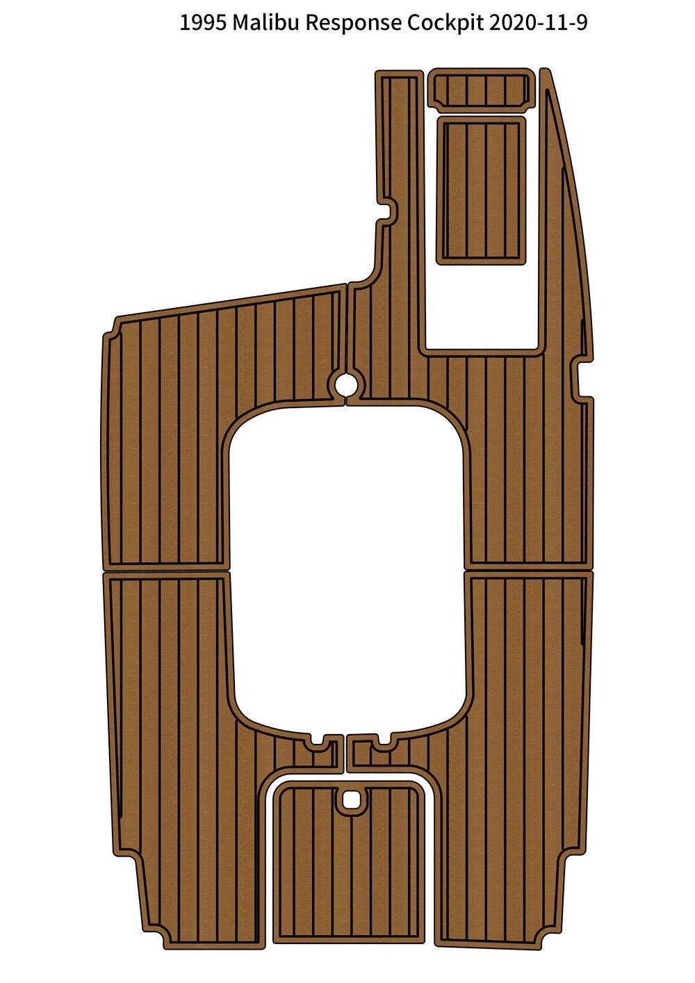 EVA Foam Cockpit Pads for Malibu Response (1995)