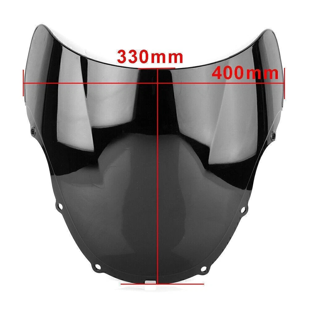 Double Bubble Windscreen for Honda CBR600 F4 (1999–2000) Silver