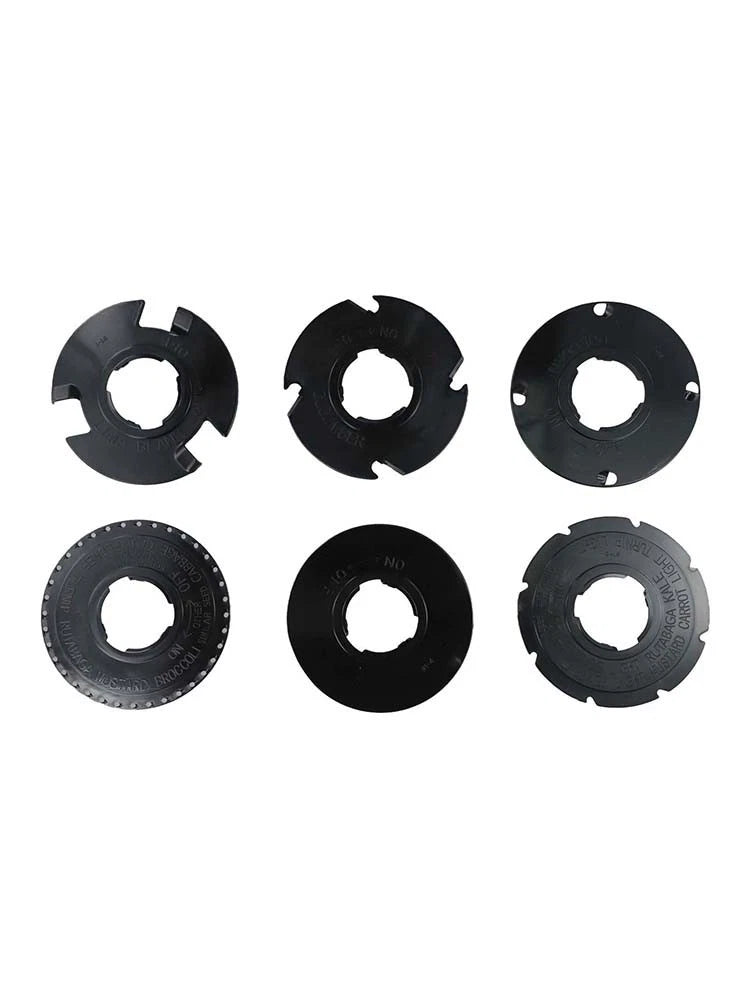 Interchangeable Garden Sower Plates for Home Gardening