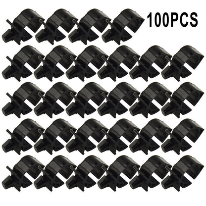 Set of 100 Car Wiring Harness Fasteners, Auto Wire Cable Clips