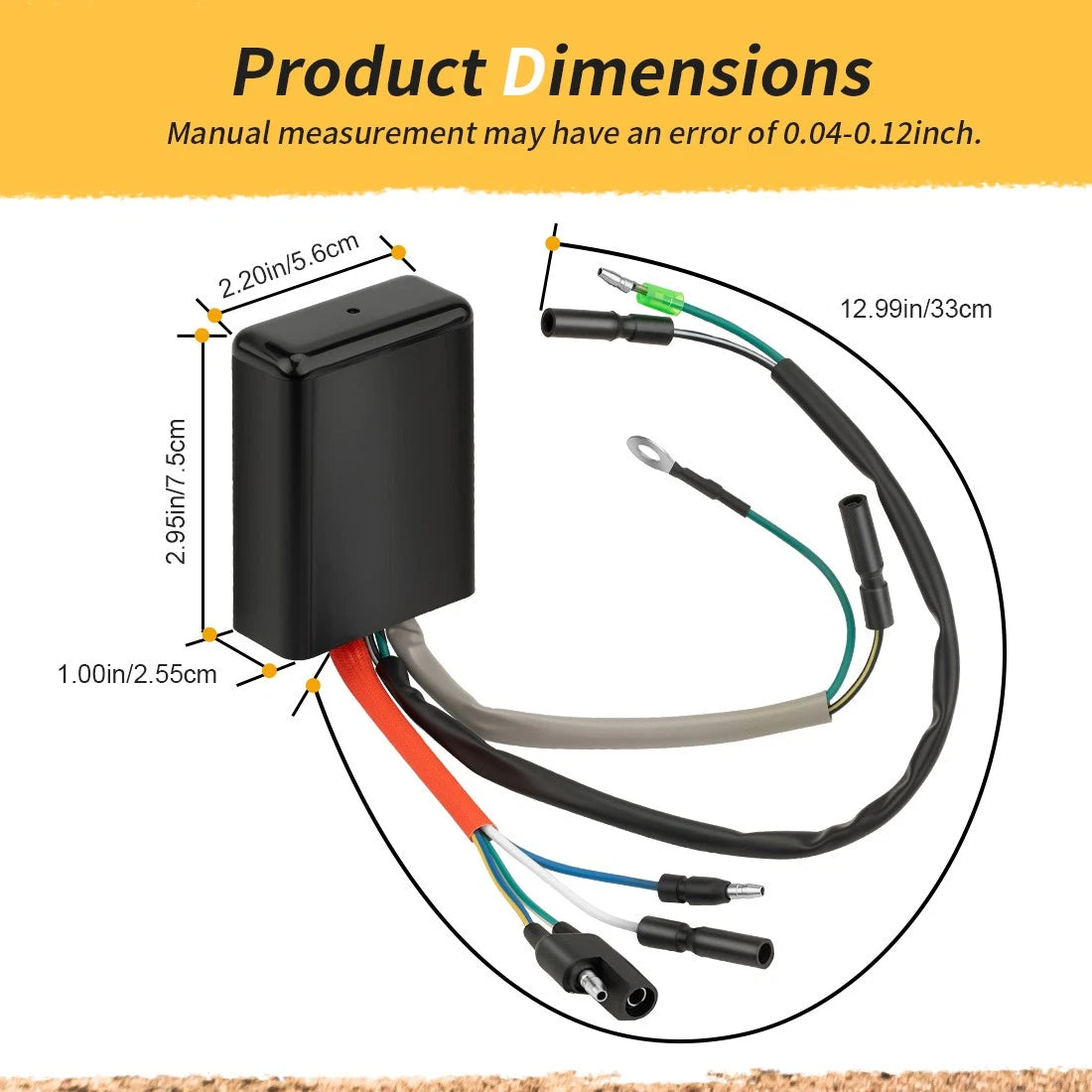 Ignition Control CDI Box for Honda CR500R (1992–2001)