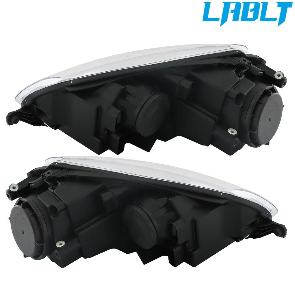 Halogen Headlights Pair for Volkswagen Rabbit (2006–2009) & Jetta (2005–2010)