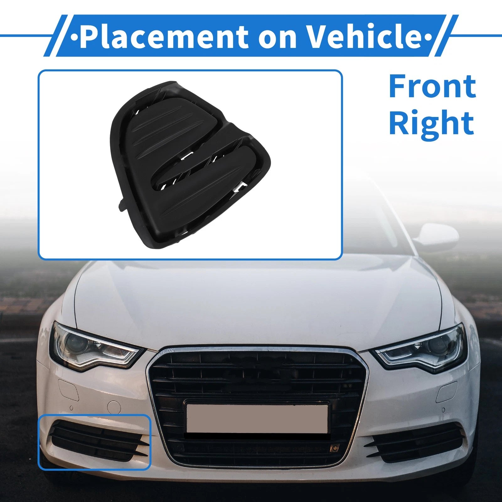 Front Right Fog Light Grill Replacement for Chevrolet Cavalier (2018–2020)