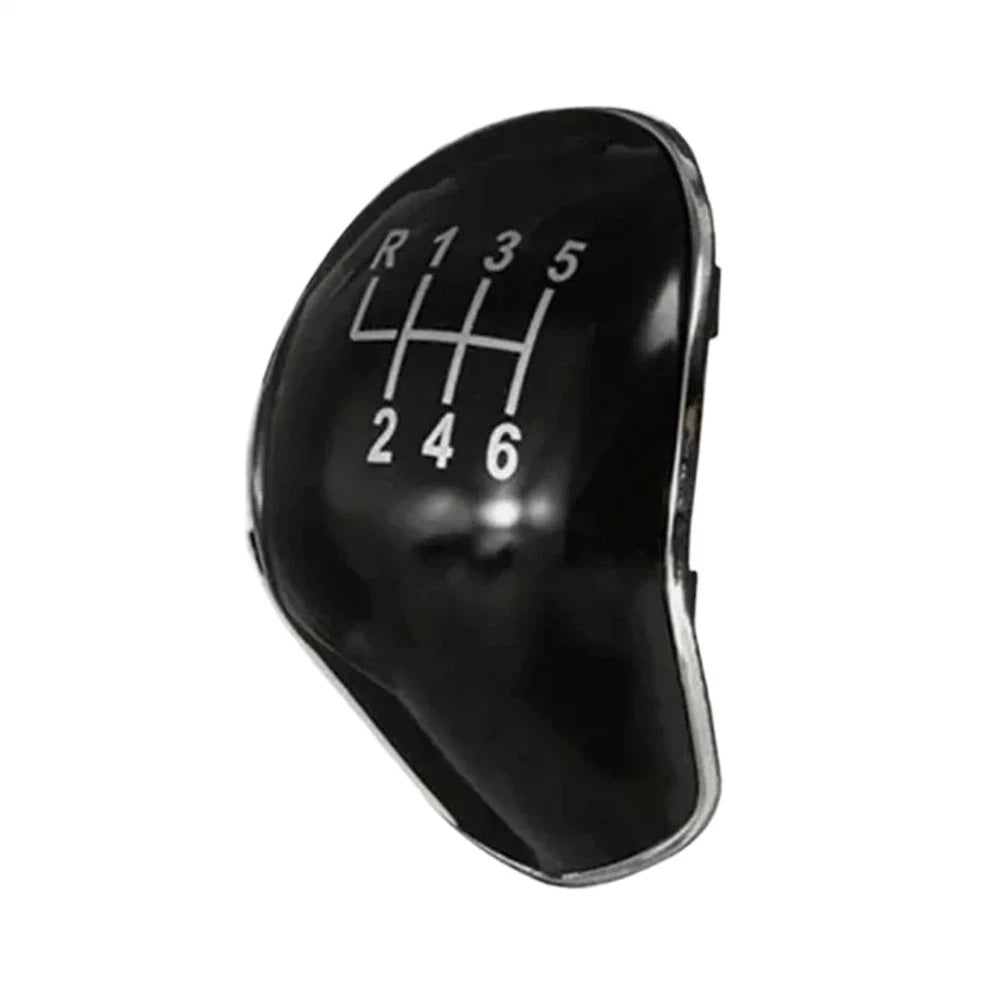 6 Speed Gear Stick Shift Knob Cap Cover Insert Black Fit for Ford Focus Fiesta