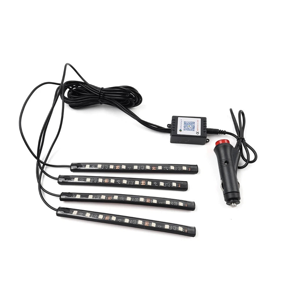 RGB Music Voice Control Foot Lamp for Universal Use (2010–2023)