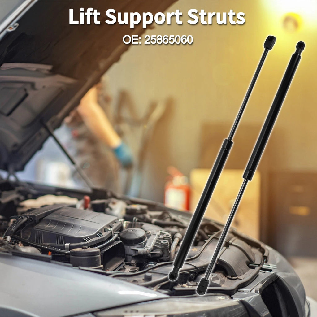 Front Hood Lift Supports Struts Replacement for Chevy Malibu Sedan (2008–2012)