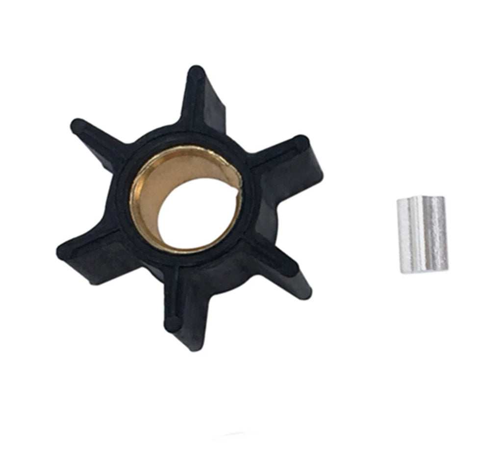 Water Pump Impeller w/ Key for Mercury Quicksilver Outboard (47-89980, 47-68988)