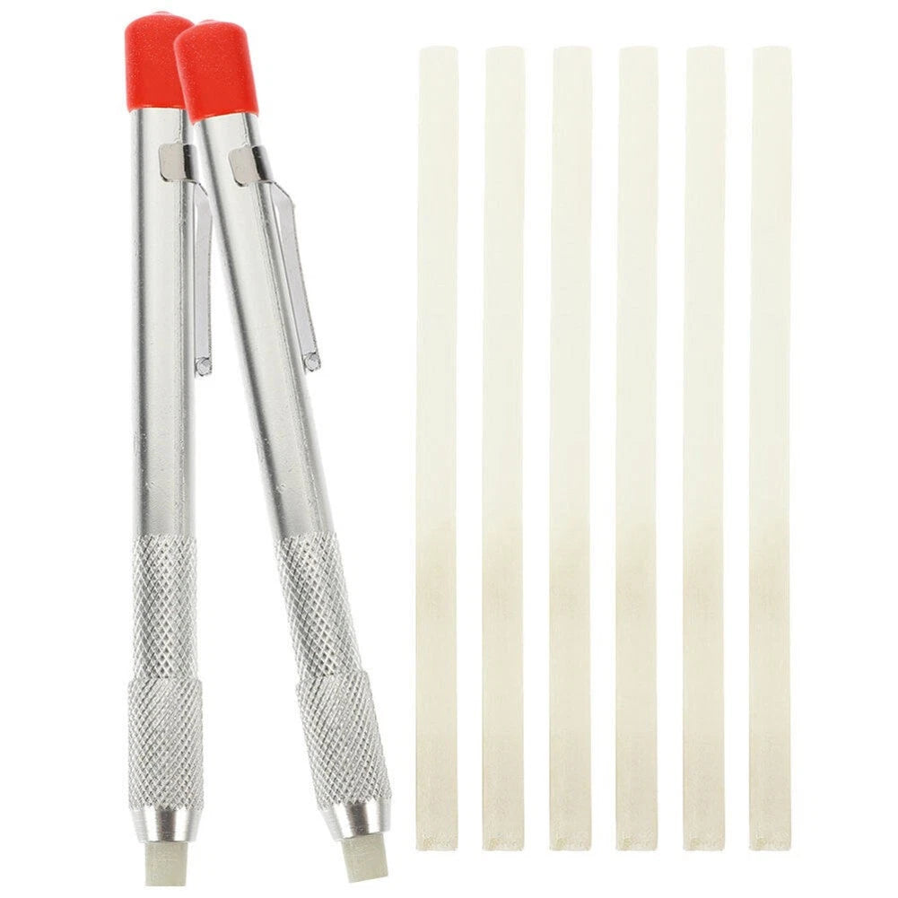 Portable Soapstone Pen with Refill Bracket for Extended Use
