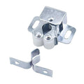 12 Pack Stainless Steel Double Roller Catches for Cabinet Wardrobe