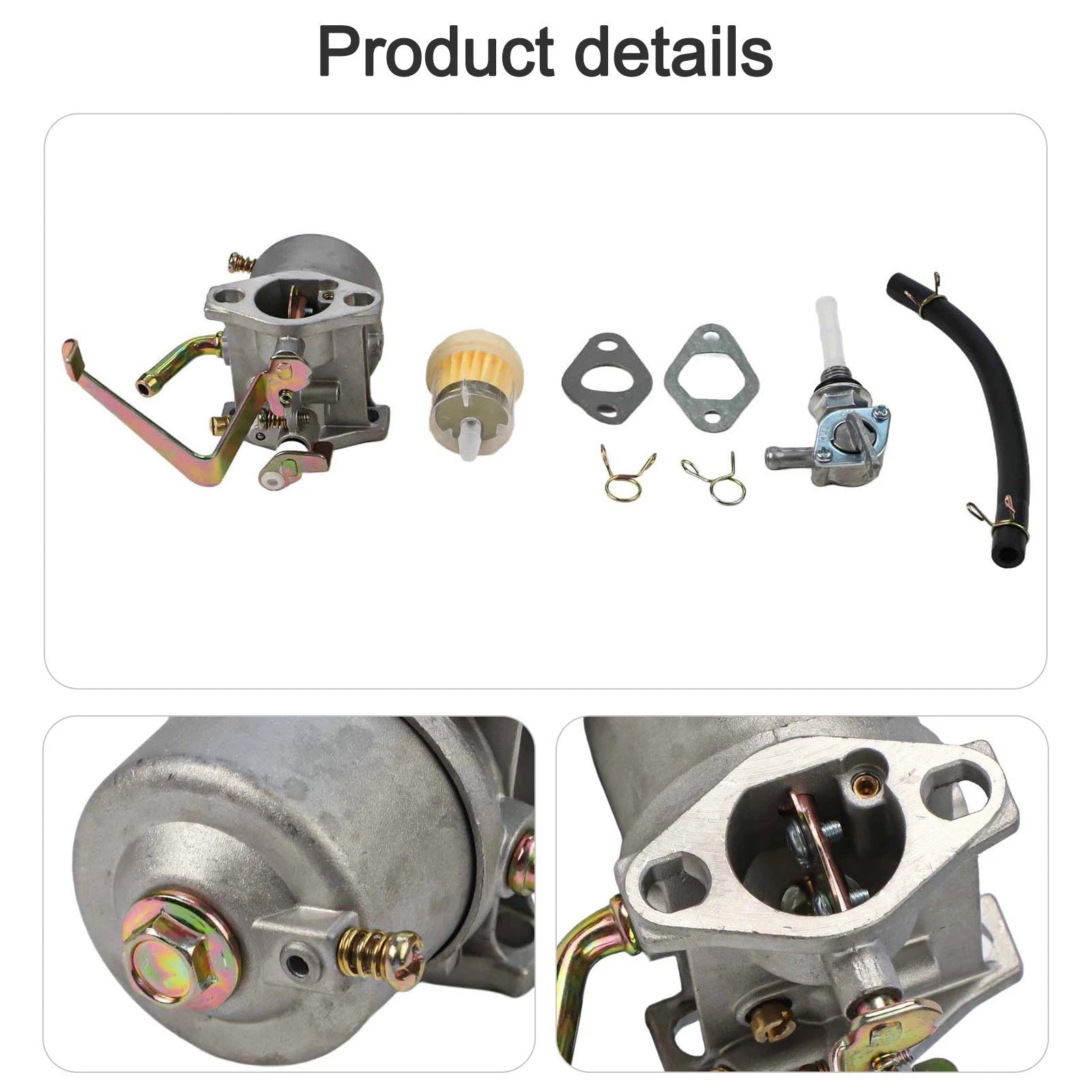 Carburetor Kit with Fuel Tap for