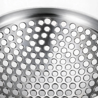 304 Stainless Steel Foldable Colander for Straining Boiling Filtering