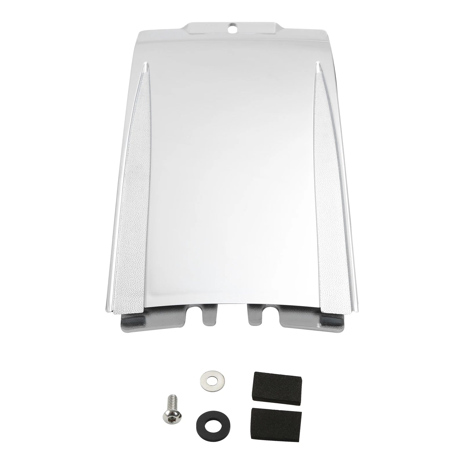 Chrome Dash Panel Extension for Harley Fat Boy FLSTF Softail Custom (2000–2017)