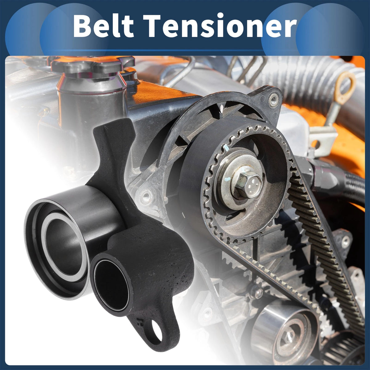 Belt Tensioner for Honda Accord 1999–2002 Replacement Metal 1 Pc