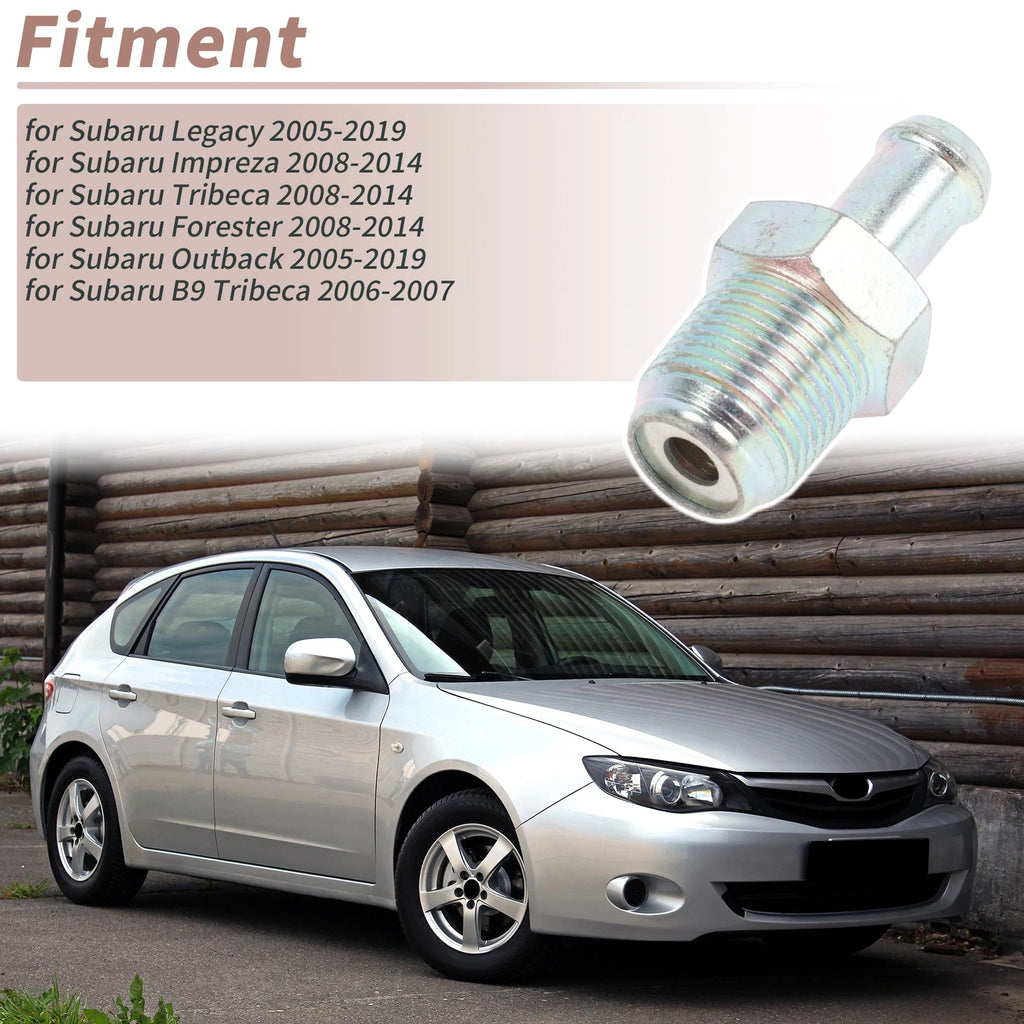 PCV Valve Replacement for Subaru Legacy (2005–2019) Metal Silver Tone