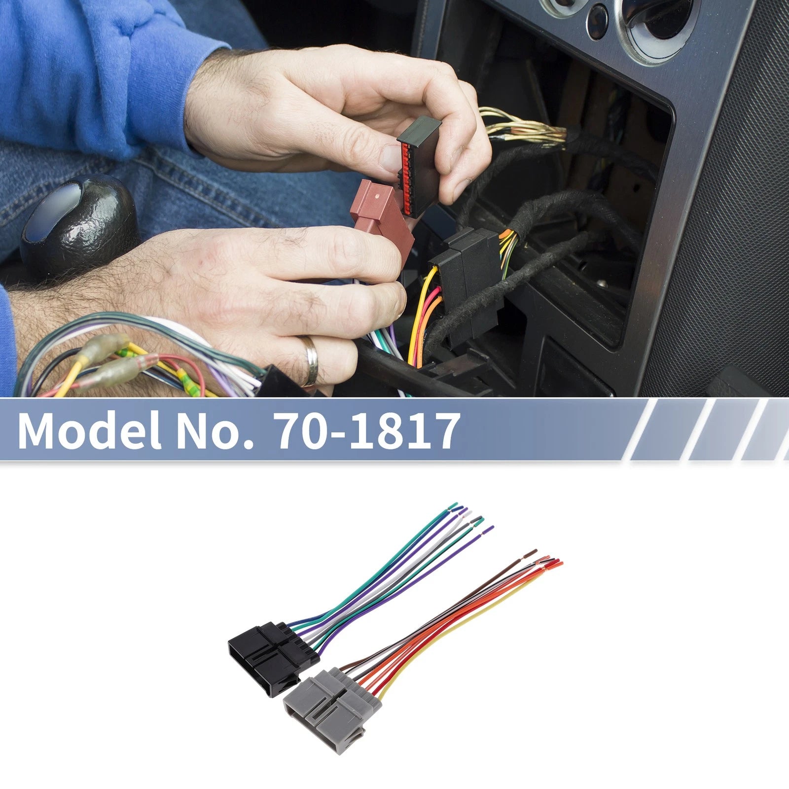 Car Stereo CD Player Wiring Harness Set for Dodge Aries K (1984–1989)