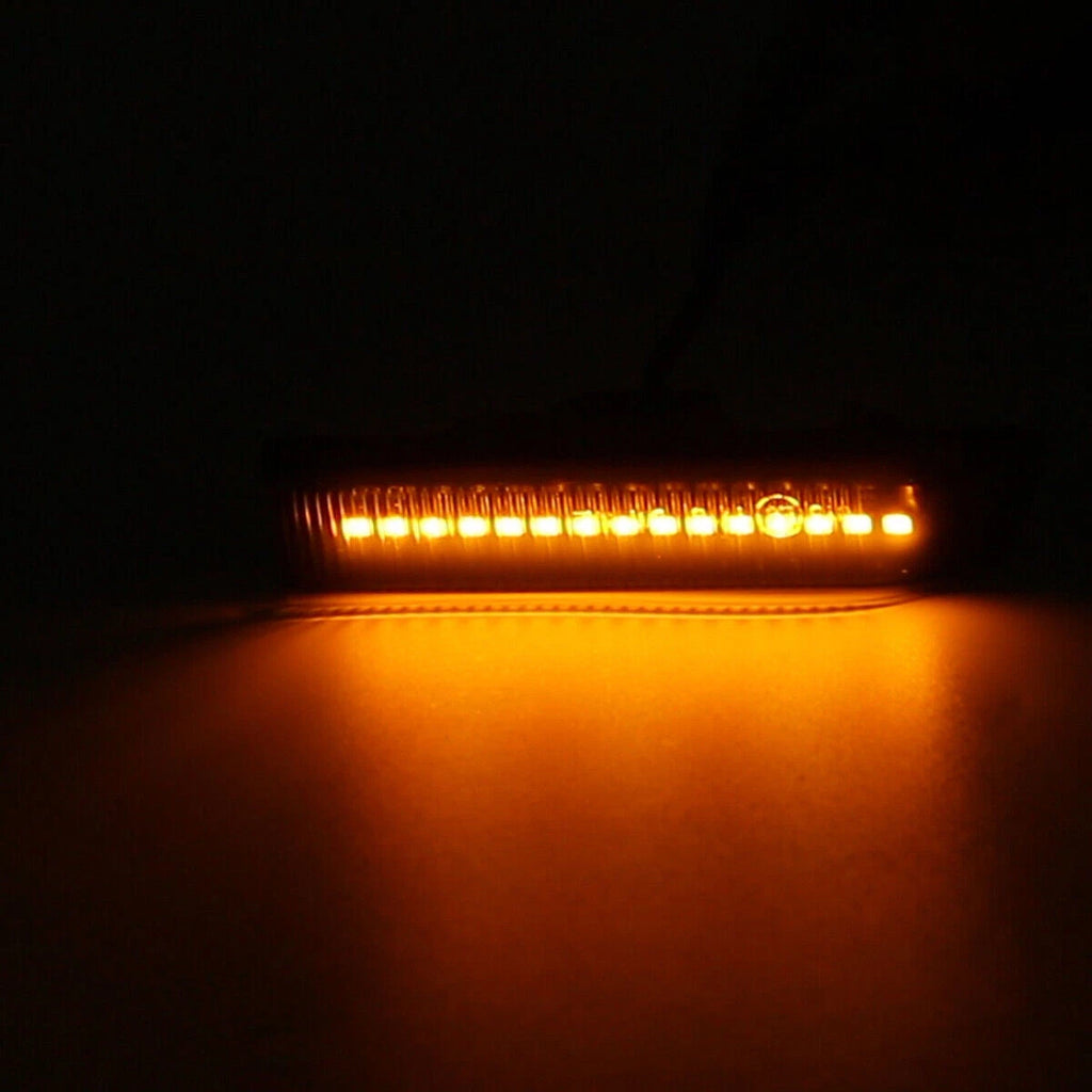 Smoke Amber LED Turn Signal Side Marker Light for BMW E53 X5 E36 (1999–2006)