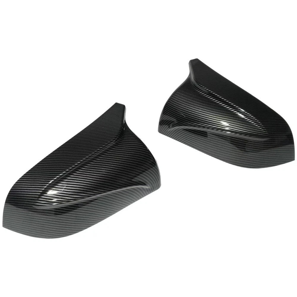 Carbon Texture Rearview Mirror Housing Covers for Tesla Model 3 (2017–2025)