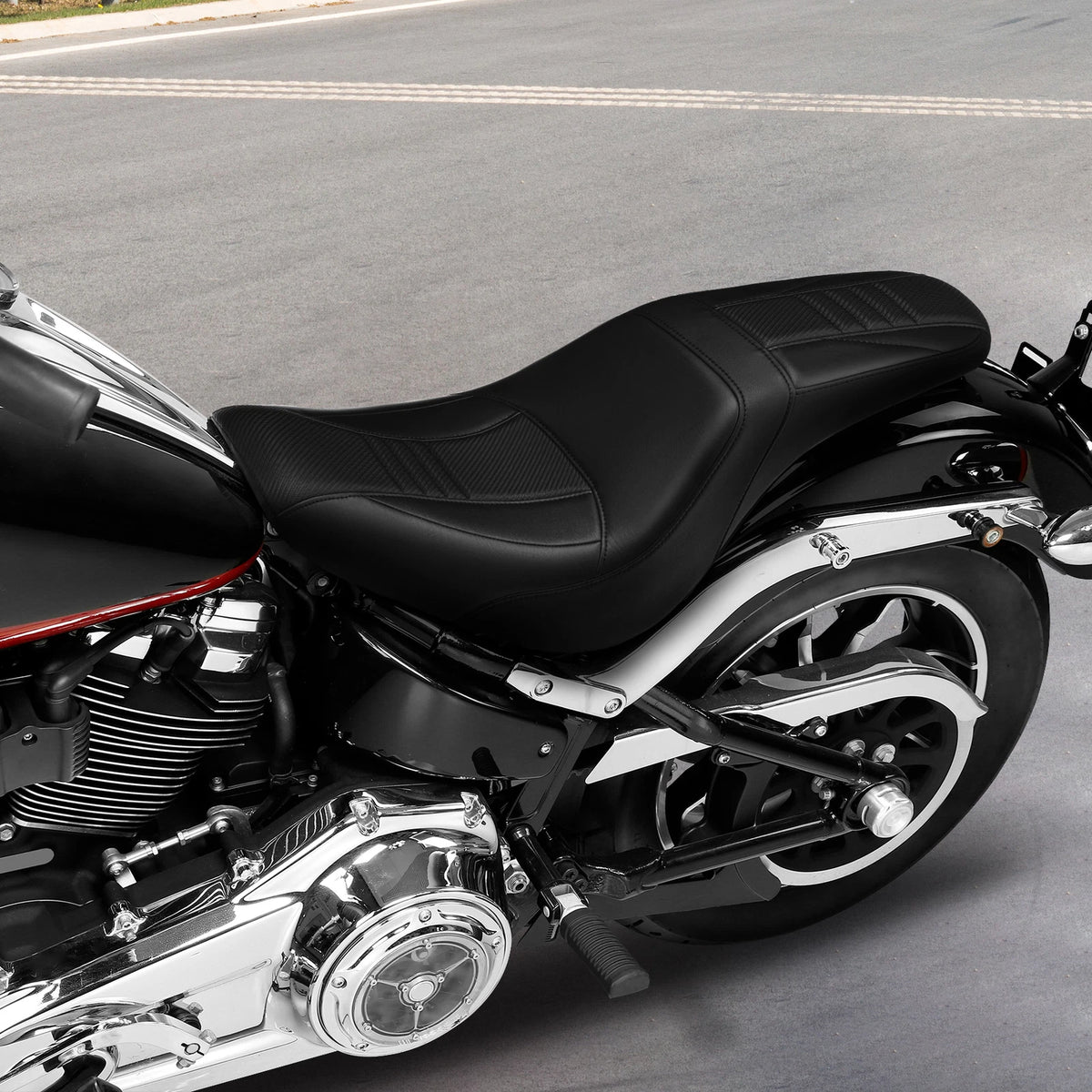 Rider Driver Passenger Seat for Harley Low Rider FXLR (2018–2024)