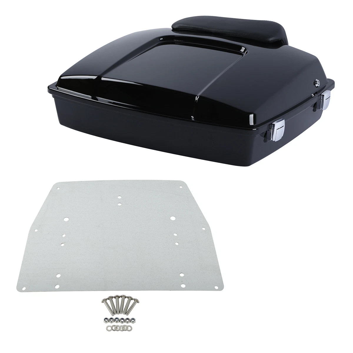 Trunk Backrest Pad Base Plate for Harley Touring (1997–2013)