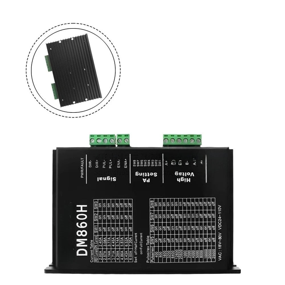 Stepper Motor Driver for Industrial Automation (128 Microsteps)