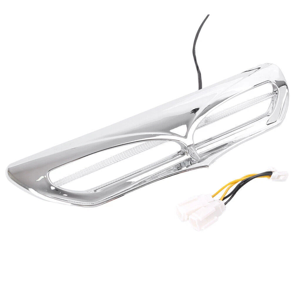 Chrome LED Fairing Insert Vent Trim for Harley Electra Glide (2014–2016)