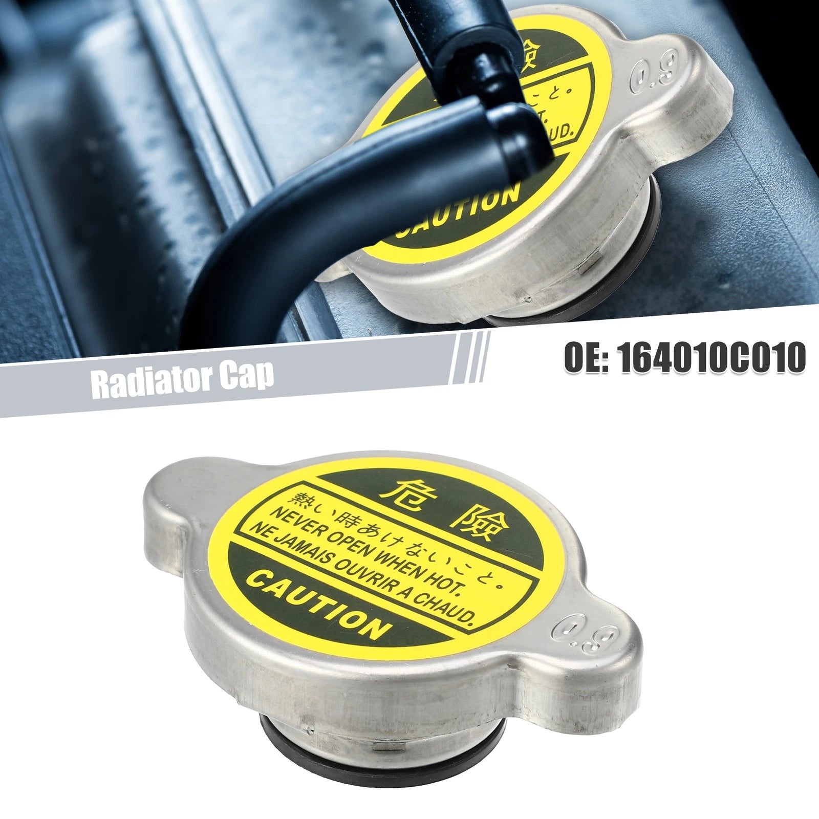 Engine Coolant Radiator Cap Replacement for Toyota Tacoma (2005–2015)