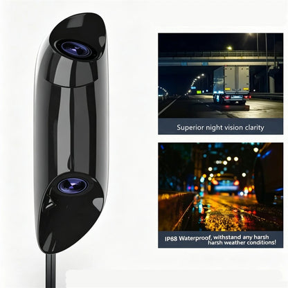AHD 1080P Dual-Lens Blind Spot Camera for Universal Applications (4pin)