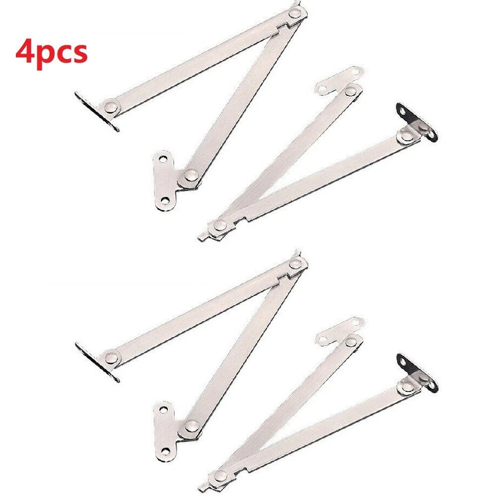 2X Foldable Stainless Steel Pull Rod for Cabinet Doors
