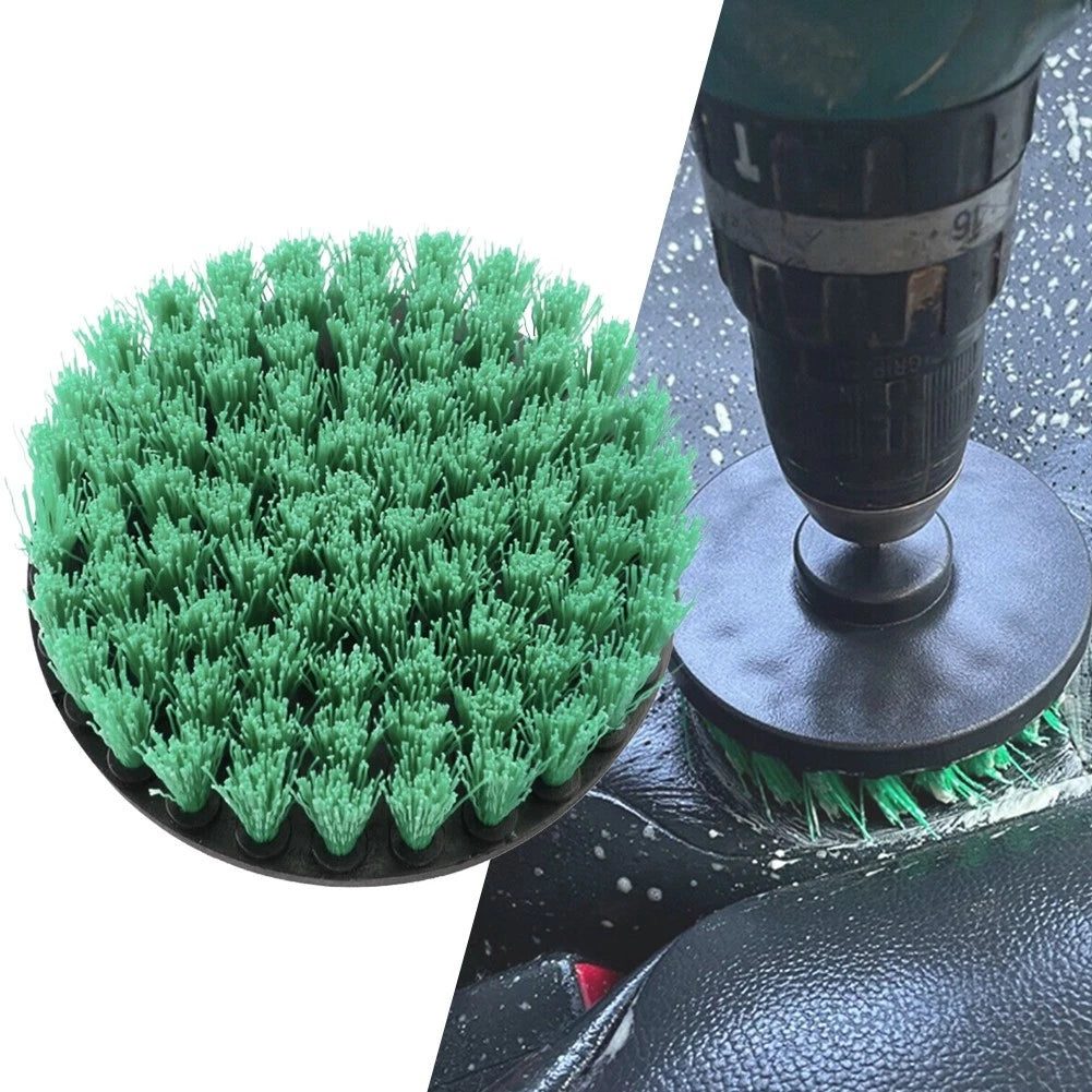 1pc Drill Brush Set for Car Detailing Tools (Carpet, Leather)