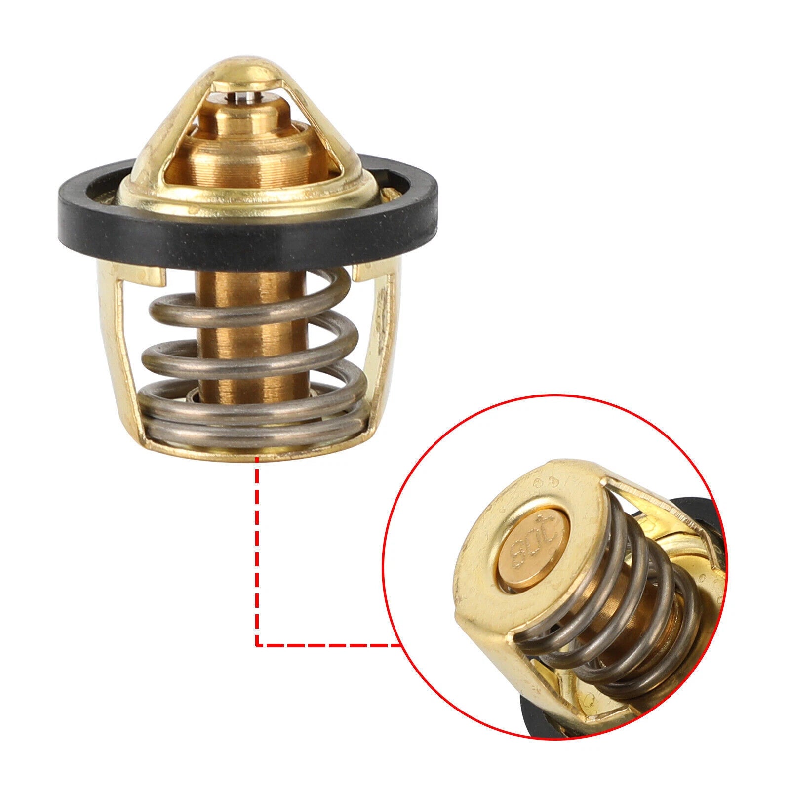 Thermostat Engine Coolant Temperature Sensor for Honda CH250 CF250 (80℃)