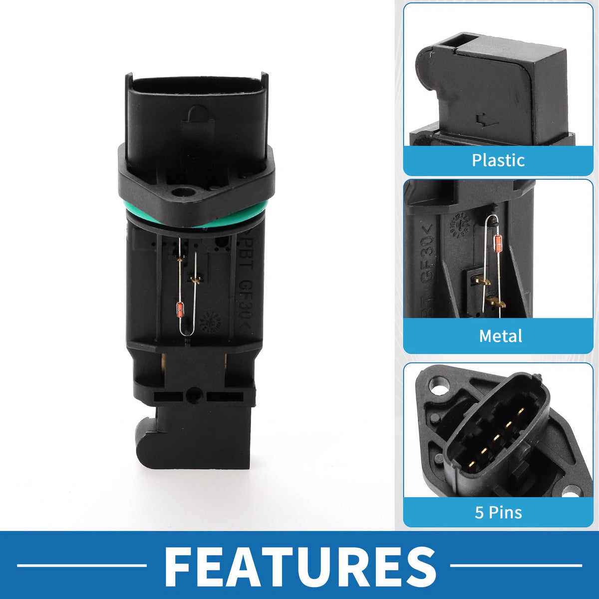 MAF Mass Air Flow Sensor for Opel Corsa C F08, F68 (2000–2003) No.9193149