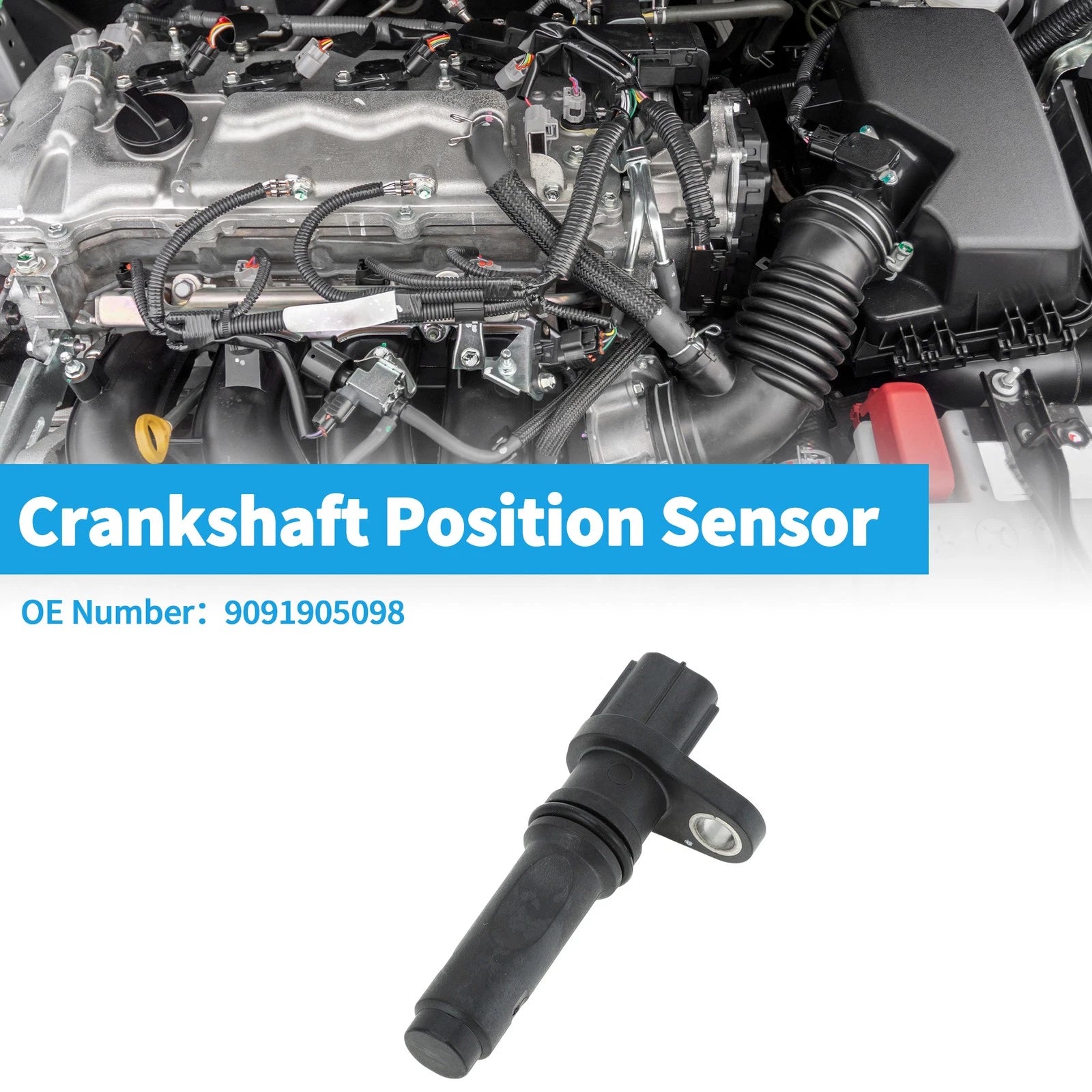 Crankshaft Position Sensor Replacement for Lexus GS350 Base (2016–2020)