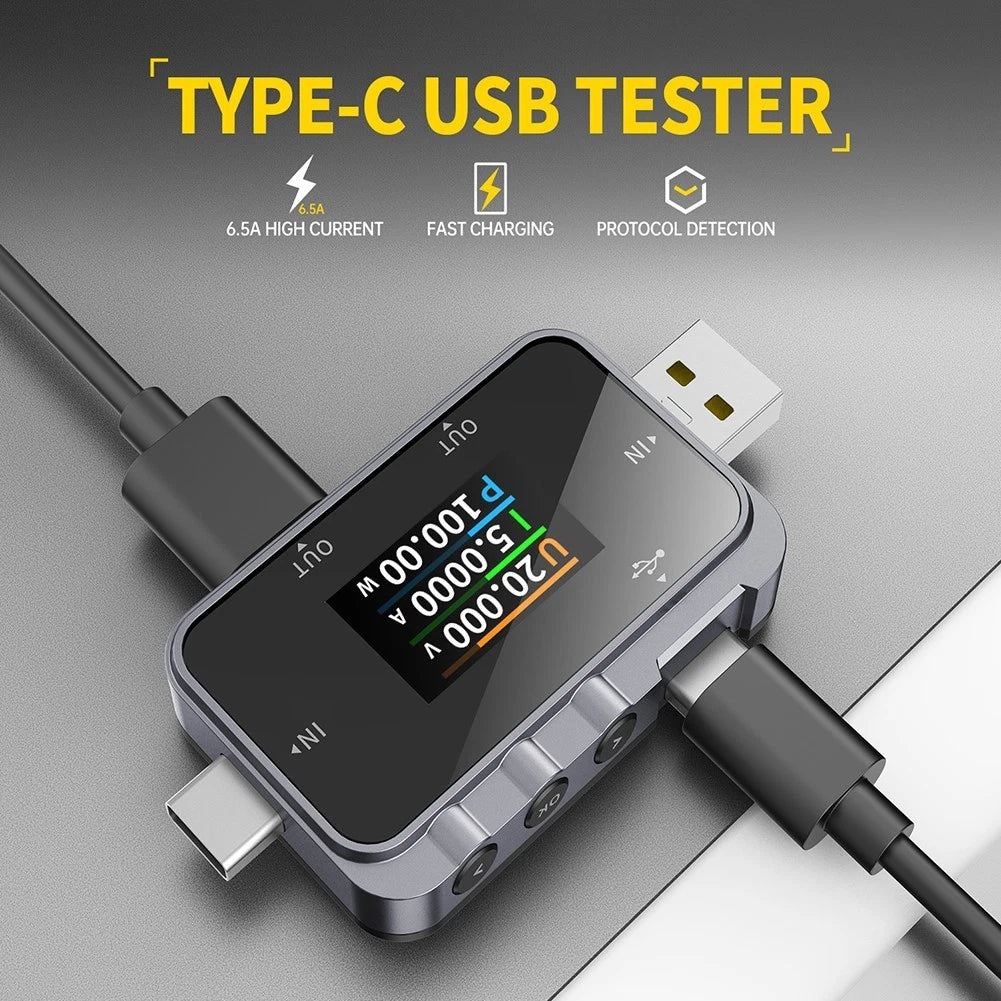USB Digital Tester Voltmeter Amperemeter for USB Power Consumption