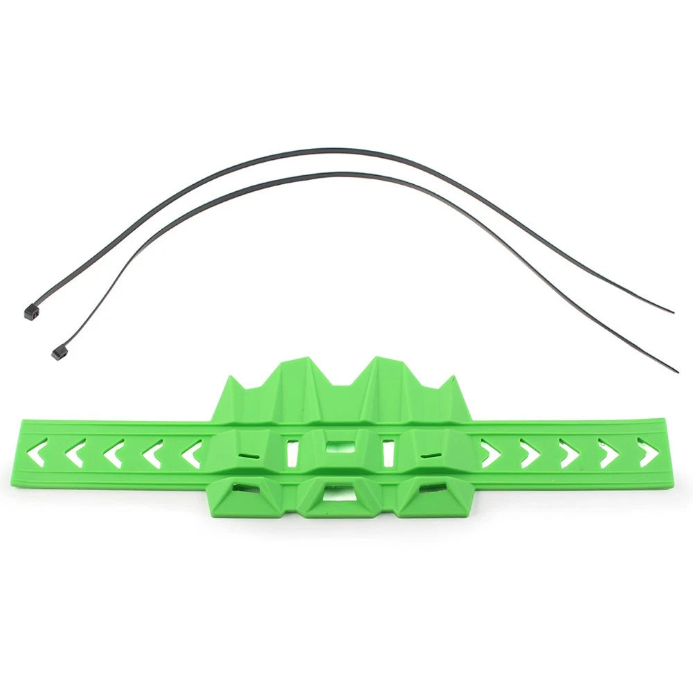 Exhaust Tail Pipe Guard Protector Cover for Universal Motorcycle (Green)