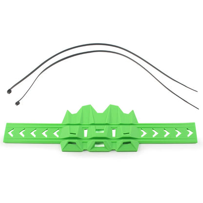 Exhaust Tail Pipe Guard Protector Cover for Universal Motorcycle (Green)